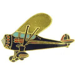 Monoco Airplane Pin 1 1/2"