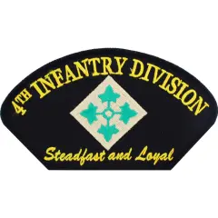 U.S. Army 4th Infantry Division Hat Patch 2 3/4"