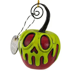 Red Apple Green Poison Ornament Mini 4"