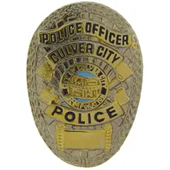 Culver City California Police Officer Badge Pin 1"