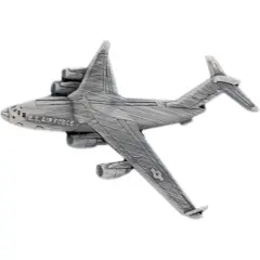 C-17 Globemaster Pin Pewter 1 1/2"