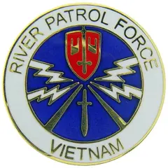 Vietnam River Patrol Force Pin 1"