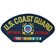 U.S. Coast Guard Retired Vietnam Veteran Hat Patch