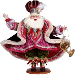 Mark Roberts Mark Roberts Christmas Jazz Mataz Santa Figure - 28.5" Red