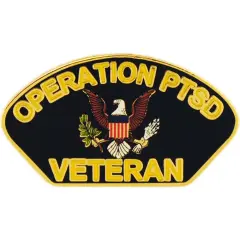 Eagle Emblems Pin-Fun, Operation Ptsd (1-1/4")