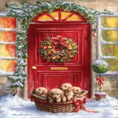 Sunsout Gift Basket 500 pc Christmas Jigsaw Puzzle 42244