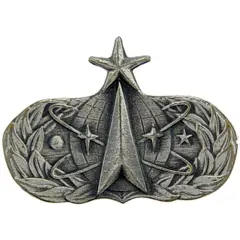 EagleEmblems P12095 Wing-USAF,Space OPS,SR. (Mini) (.875'')