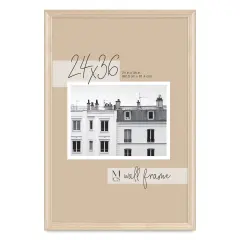 MCS Classic Edge Frame - 24" x 36", Natural