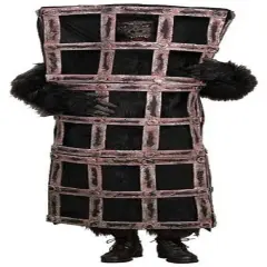Gorilla Ape In Cage Costume Adult