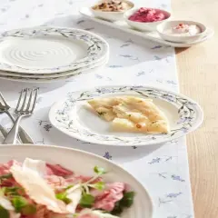 Portmeirion Sophie Conran Lavandula Salad Plate, 8-Inch - White Porcelain