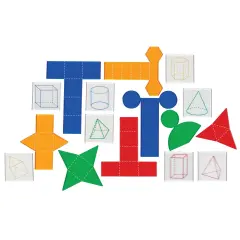 Folding Geometric Shapes&trade; Combo Set, Pack of 32