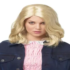 Strange Girl Blonde Adult Costume Wig