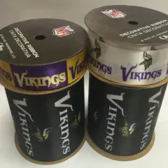 Vikings Printed Ribbon 4 Pack