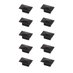 Perry 2" Oil-rubbed Bronze Rectangle Knob Multipack (Set of 10)