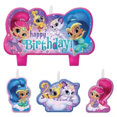 Shimmer and Shine Birthday Candle, 1 Set