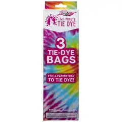 Tulip Two-Minute Tie-Dye Microwave Bag 3/Pkg