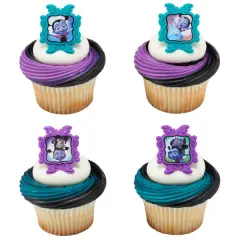 Vampirina Sweetly Vee Cupcake Rings, 12ct