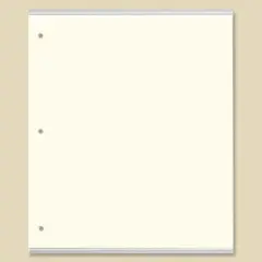 Gallery Leather Photo Album 4x6-3 Ring Binder Photo Album, 60 Pages for 120 Photos, Fillable, Can Fit 8x10 and 5x7 Photos, Handcrafted - 11.75 x 10.5 " 8x10 item #11036