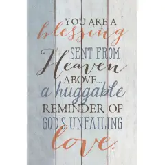 Dexsa You Are A Blessing&hellip;New Horizons Wood Plaque with Easel