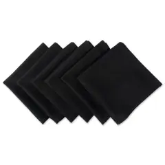 DII Black Napkin (Set of 6)