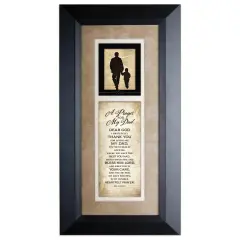 Dexsa Prayer For My Dad&hellip;Wood Framed Art
