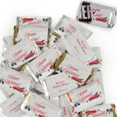 Christmas Candy Party Favors Hershey's Miniatures Chocolate - Vintage Red Truck