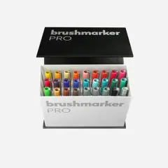 Brushmarker PRO Mini Box 26 colours + 1 blender