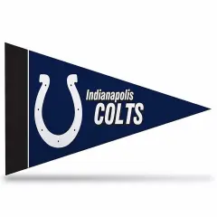 8 Pack Colts Mini Pennants, 4" x 9" - Licensed By Rico