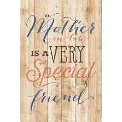 Dexsa A Mother-In-Law&hellip;New Horizons Wood Plaque with Easel