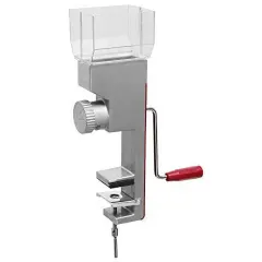 Kitchen Crop Compact Grain Mill - Deluxe, Non-Electric, Manual Power Grain Flour Grinder, 4.5 Cup Capacity, 15.75 inches