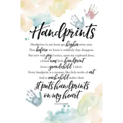 Dexsa Handprints Woodland Grace Series 6" x 9" Wood Plaque with Easel