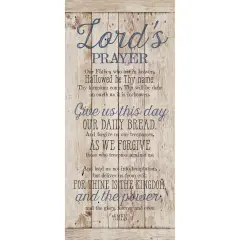 Dexsa Lord'S Prayer&hellip;New Horizons Wood Plaque