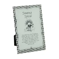 Dexsa Someone Special Glass Plaque with Easel - 6"x9"