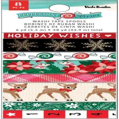 Peppermint Kisses Washi Tape - Vicki Boutin