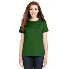 Hanes&reg; Essential Short Sleeve Crewneck T-Shirt Forest green