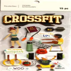 Recollections Crossfit Dimensional Stickers