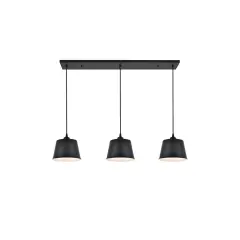 Nota 3 light black Pendant
