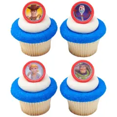 Toy Story 4 Toys Play Cupcake Rings, 12ct