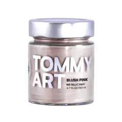 Tommy Art - Shine - Blush Pink Metallic Paint 140ml