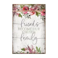 Dexsa Friends Become Wood Plaque with Easel and Wall Hanger 6"x9"
