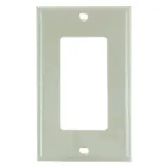 SUNLITE 1 Gang Decorative Plate - Ivory Color