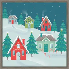 Falala IV by Gia Graham Canvas Art Framed