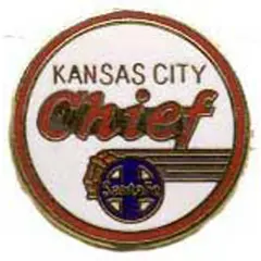 Kansas City Chief Railroad Pin 1"