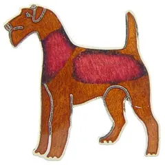 Irish Terrier Pin 1"