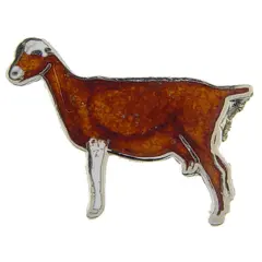 Lamancha Goat Pin 1"
