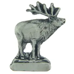 Elk Pin Pewter 1"