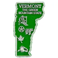 Vermont Refrigerator Magnet 2"
