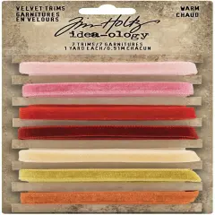 Idea-Ology Velvet Trims 7/Pkg-Warm