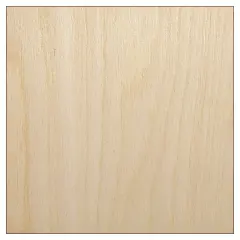 Square Solid Unfinished Wood Shape Piece Cutout for DIY Craft Projects