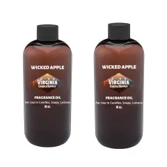 Wicked Apple Fragrance Oil (Our Version of the Brand Name) (32 oz Bottle) for Candle Making, Soap Making, Tart Making, Room Sprays, Lotions, Car Fresheners, Slime, Bath Bombs, Warmers&hellip;